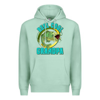 Seafoam reel cool grandpa Premium Hoodie - Jasminsmagicworld