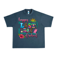 Midnight Navy happy last day of school Urban Heavy Tee - AdoDesignShop