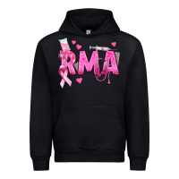 Breast Cancer Rma Registered Medical Assistant Urban Hoodie | Teevron