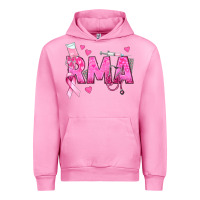 Fuchsia Pink breast cancer rma registered medical assistant Urban Hoodie - texasbilliewilder