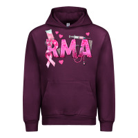 Mauve Wine breast cancer rma registered medical assistant Urban Hoodie - texasbilliewilder