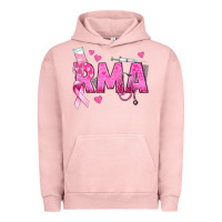Pigment Salmon breast cancer rma registered medical assistant Urban Hoodie - texasbilliewilder