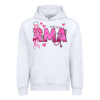 White breast cancer rma registered medical assistant Urban Hoodie - texasbilliewilder