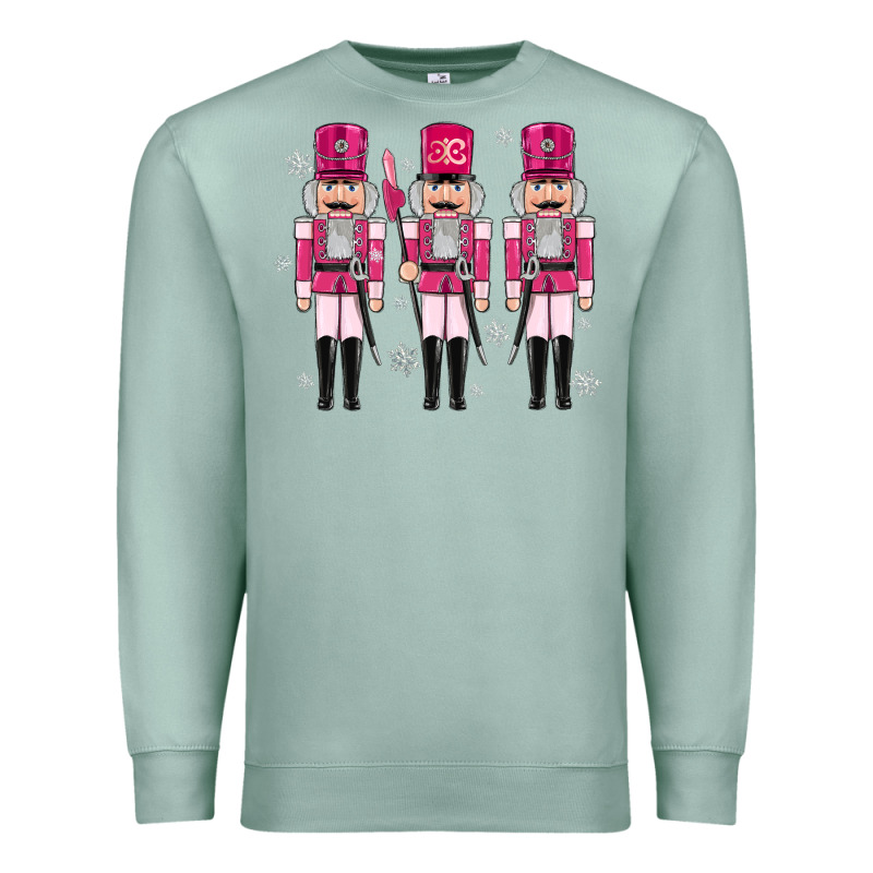 Pink Nutcrackers Premium Sweatshirt by MaliasSmallBusiness | Teevron