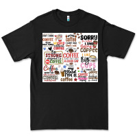 Black funny coffee quotes Premium Tee - MaliasSmallBusiness