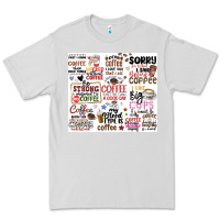 Dove Grey funny coffee quotes Premium Tee - MaliasSmallBusiness