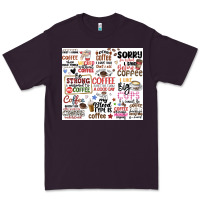 Plum funny coffee quotes Premium Tee - MaliasSmallBusiness