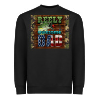 Black reely awesome dad Heavyweight Sweatshirt - HRA Design Shop