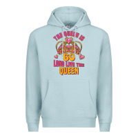 Blue Mist the queen is 60 long live the queen Premium Hoodie - Jasminsmagicworld