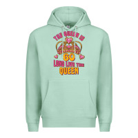 Seafoam the queen is 60 long live the queen Premium Hoodie - Jasminsmagicworld