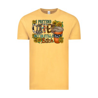 Vintage Mustard coffee Vintage Tee - RacoonDesign