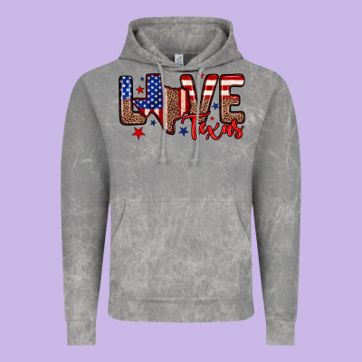 Love Texas Vintage Hoodie Designed By Neo Western