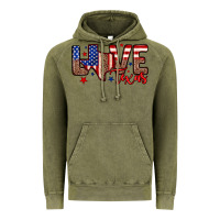 Vintage Olive Love Texas Vintage Hoodie - Neo Western