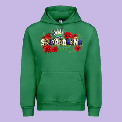 Salvadorena Urban Hoodie Designed By Texasbilliewilder