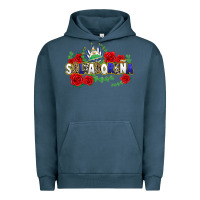 Pigment Midnight Navy salvadorena Urban Hoodie - texasbilliewilder