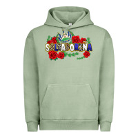 Pigment Oil Green salvadorena Urban Hoodie - texasbilliewilder