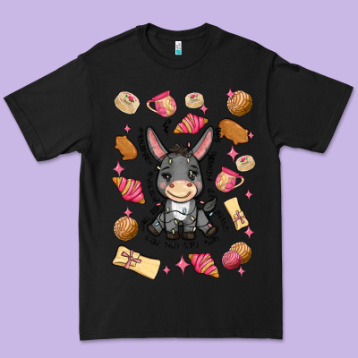 Premium Tee mi donkey mexican concha