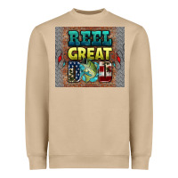 Mushroom reel great dad Heavyweight Sweatshirt - HRA Design Shop