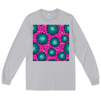 Moon Dust floral pink leopard seamless pattern Long Sleeve Tee - BundleAndBundleShop