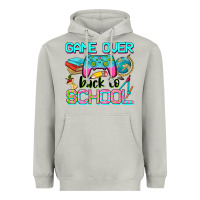 Moon Dust game over back to school Heavyweight Hoodie - NancyCooperArtShop