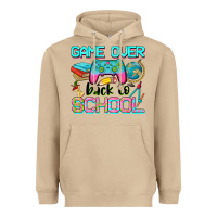 Mushroom game over back to school Heavyweight Hoodie - NancyCooperArtShop
