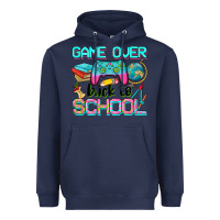 Navy game over back to school Heavyweight Hoodie - NancyCooperArtShop