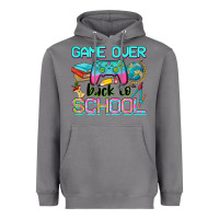 Game Over Back To School Heavyweight Hoodie | Teevron