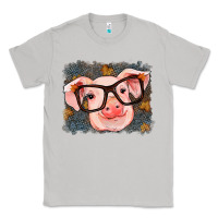Moon Dust Fall Autumn Pig Classic Tee - RanaPortraitStore