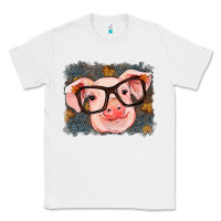 Fall Autumn Pig Classic Tee | Teevron