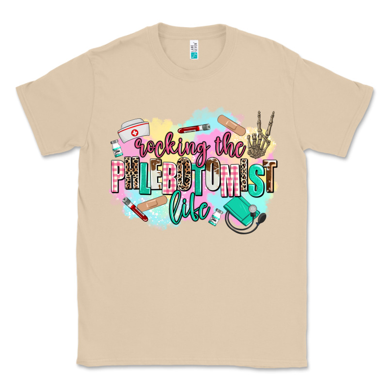 Rocking The Phlebotomist Life Classic Tee by AdoDesignShop | Teevron