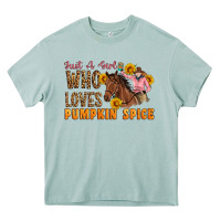 Arona Just A Girl Who Loves Pumpkin Spice Cowgirl Heavy Core Tee - Artiststas