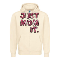 Sandshell Just Mom It Zipper Hoodie - Jasminsmagicworld