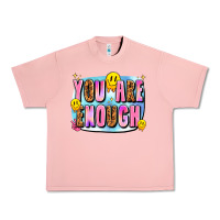 Salmon you are enough Urban Heavy Tee - JahusDesignShop