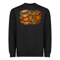 Black tis the season to be basic Heavyweight Sweatshirt - RacoonDesign