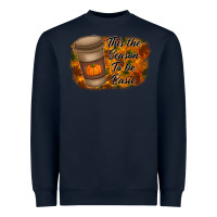Navy tis the season to be basic Heavyweight Sweatshirt - RacoonDesign