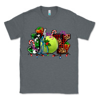 Charcoal Heather joy and tennis christmas Classic Tee - AdoDesignShop