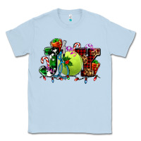 Dusty Blue joy and tennis christmas Classic Tee - AdoDesignShop