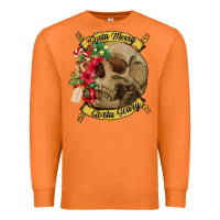 Carrot Sorta merry sorta scary skull Premium Sweatshirt - NancyCooperArtShop