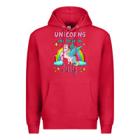 Cardinal unicorns are born in july Premium Hoodie - Jasminsmagicworld
