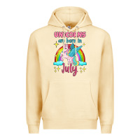 Pina Colada unicorns are born in july Premium Hoodie - Jasminsmagicworld