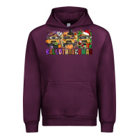 Mauve Wine hallothanksmas Urban Hoodie - texasbilliewilder