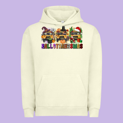 Hallothanksmas Urban Hoodie Designed By Texasbilliewilder