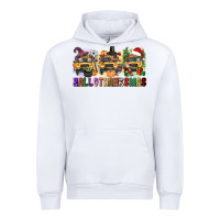 White hallothanksmas Urban Hoodie - texasbilliewilder