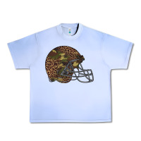 Grape Ice American football helmet Urban Heavy Tee - BarkalooDesign