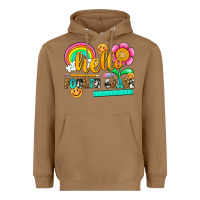 Toasted Coconut hello fourth grade Heavyweight Hoodie - NancyCooperArtShop