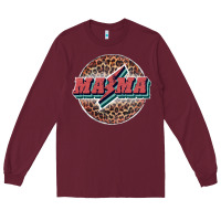 Burgundy mama Long Sleeve Tee - JahusDesignShop