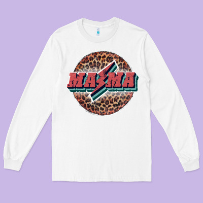 Mama Long Sleeve Tee Designed By Jahusdesignshop
