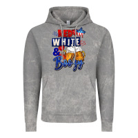 Cloud Rock Red white and boozy 4th of july Vintage Hoodie - CowGirlArtShop