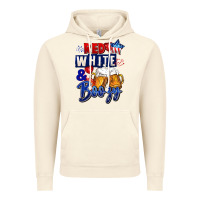 Vintage Artic Red white and boozy 4th of july Vintage Hoodie - CowGirlArtShop