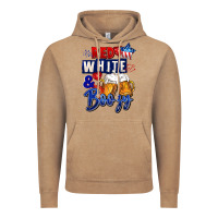 Vintage Coffee Red white and boozy 4th of july Vintage Hoodie - CowGirlArtShop